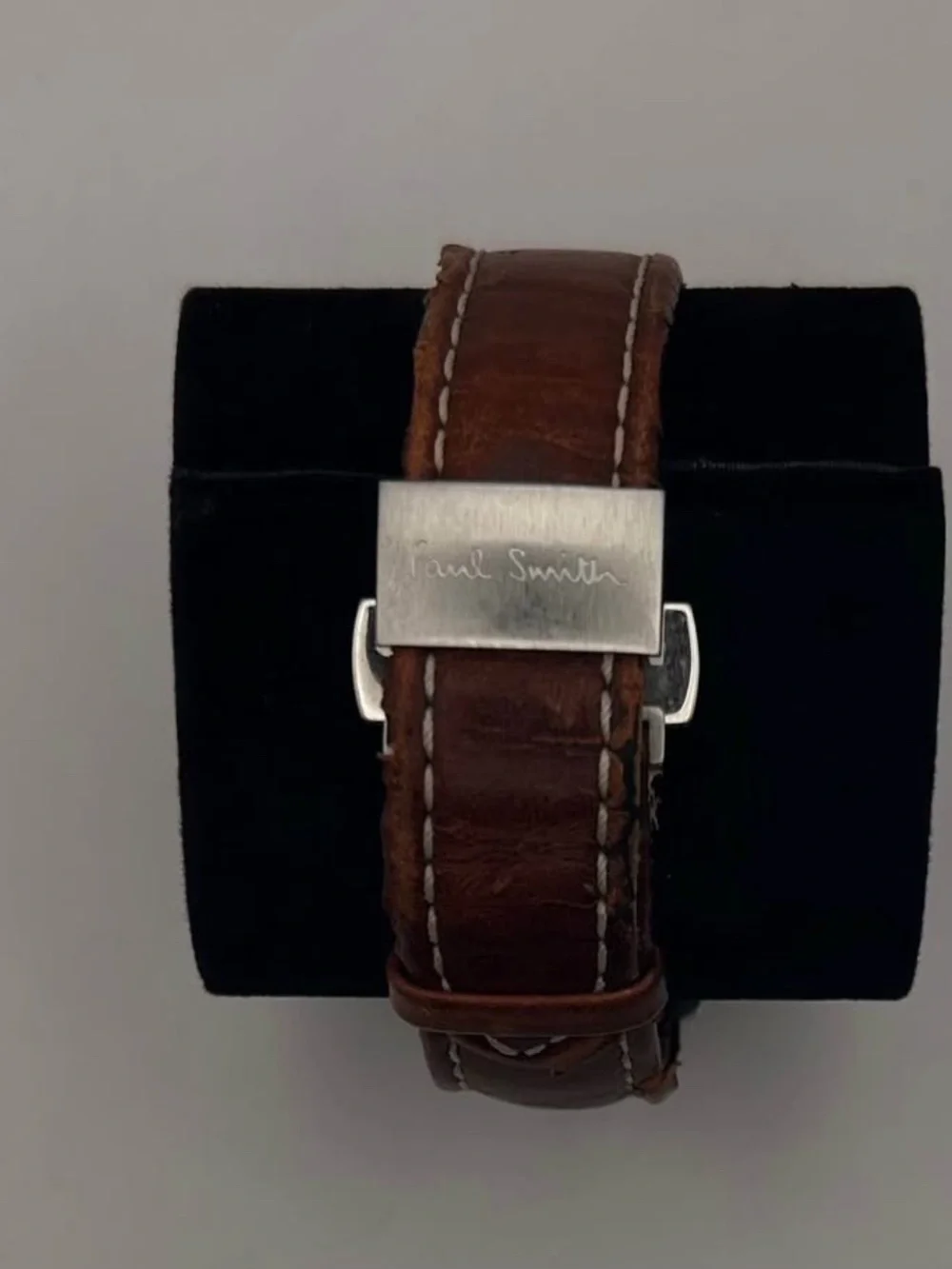 Paul Smith Five Eyes Men’s Green Dial Brown Leather Strap Quartz 36mm Watch